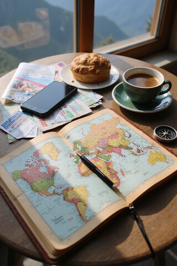 balanced itinerary with flexibility