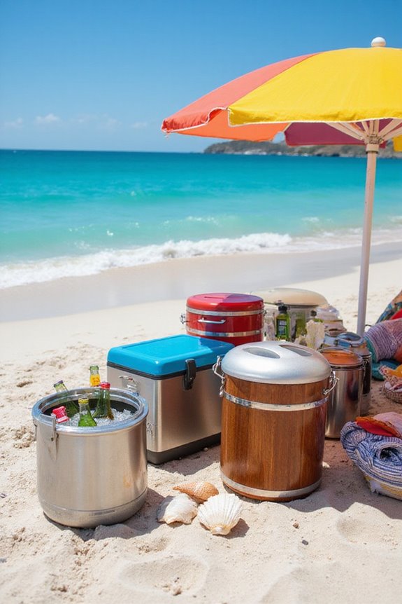 beach cooler selection factors