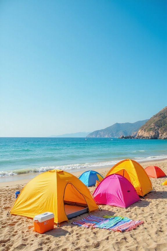 beach tent selection factors