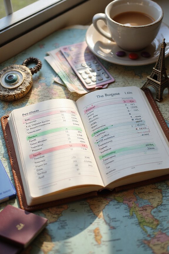 budgeting for travel expenses