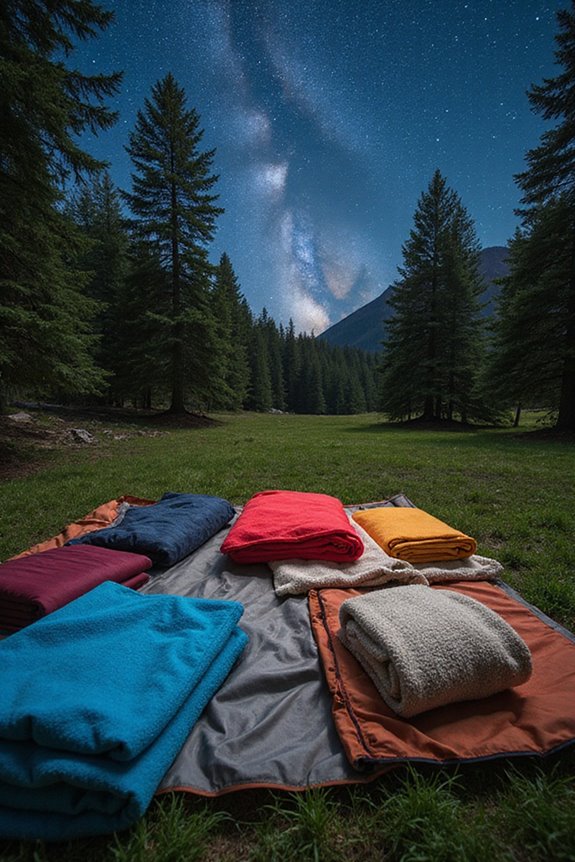 camping blanket selection factors