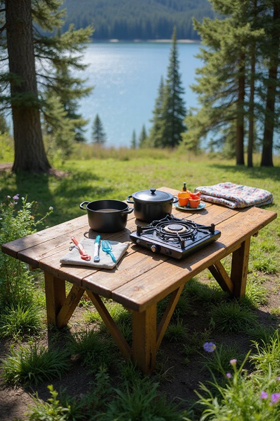 choosing the right camp table