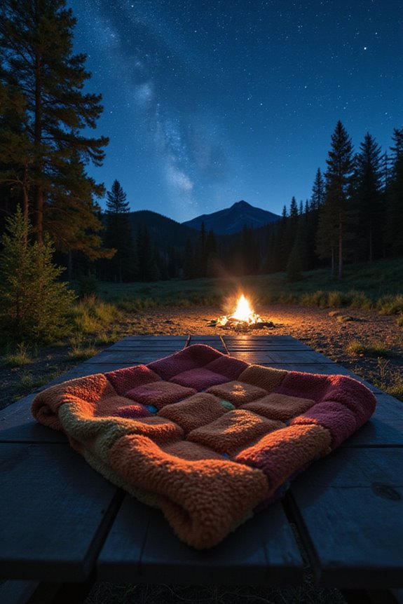 comfortable camping blanket options