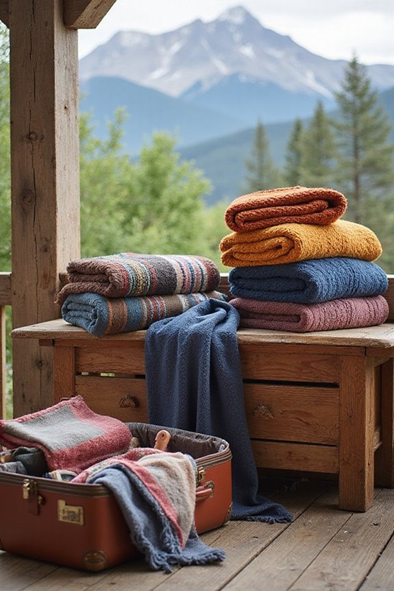 cozy travel blanket options