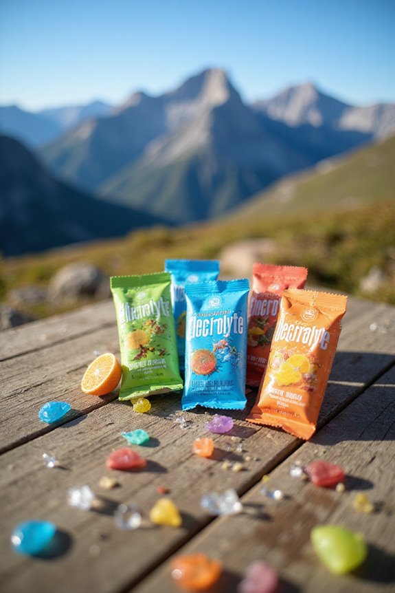 electrolyte packets for hydration