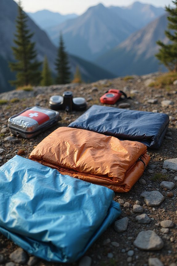 emergency blanket selection factors