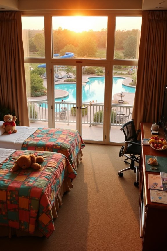 family vacation accommodation choices