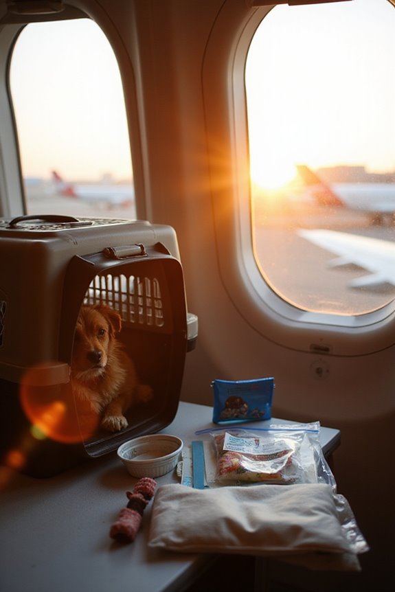 flying with pets safely