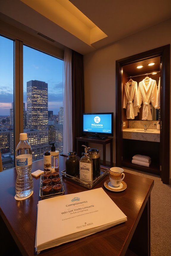 free amenities enhance stays