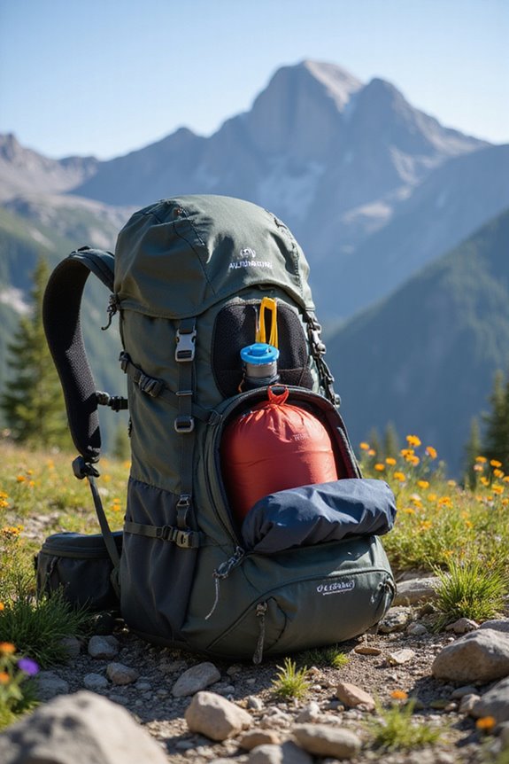 hiking backpack selection factors