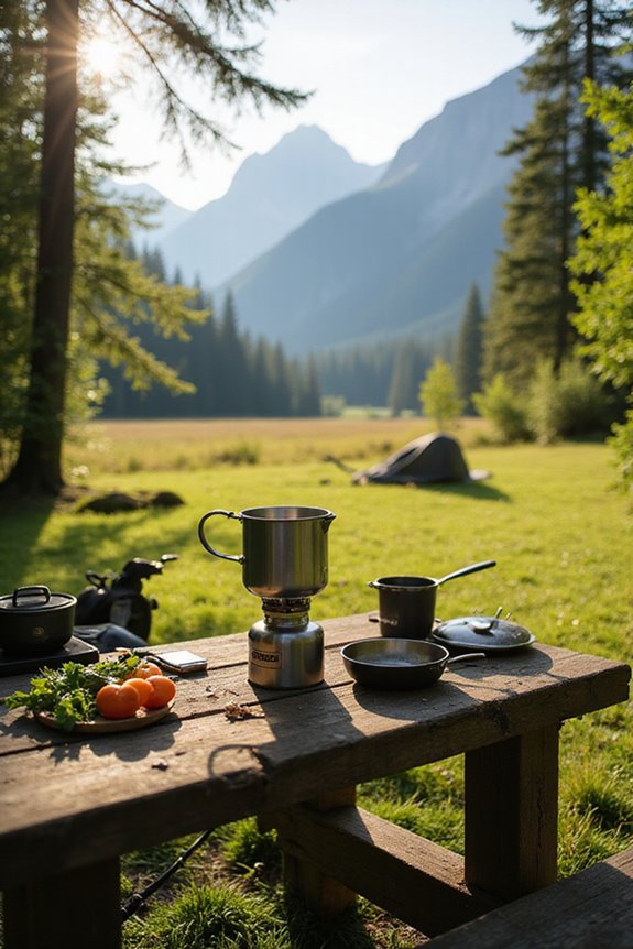 key factors for camp stove
