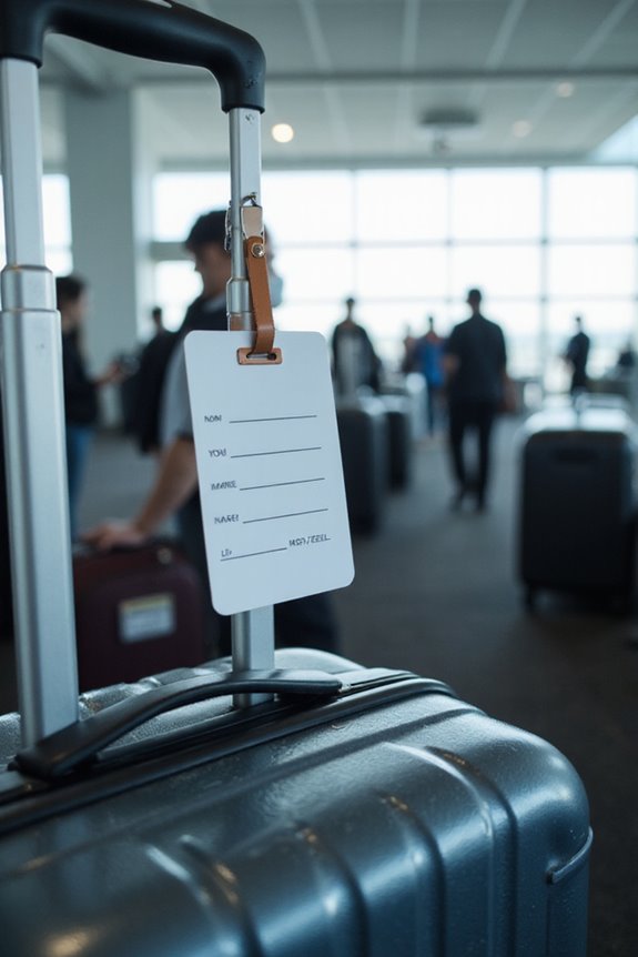 luggage tags and privacy risks
