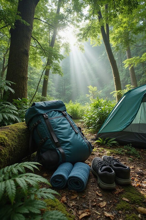 lush forest adventure gear