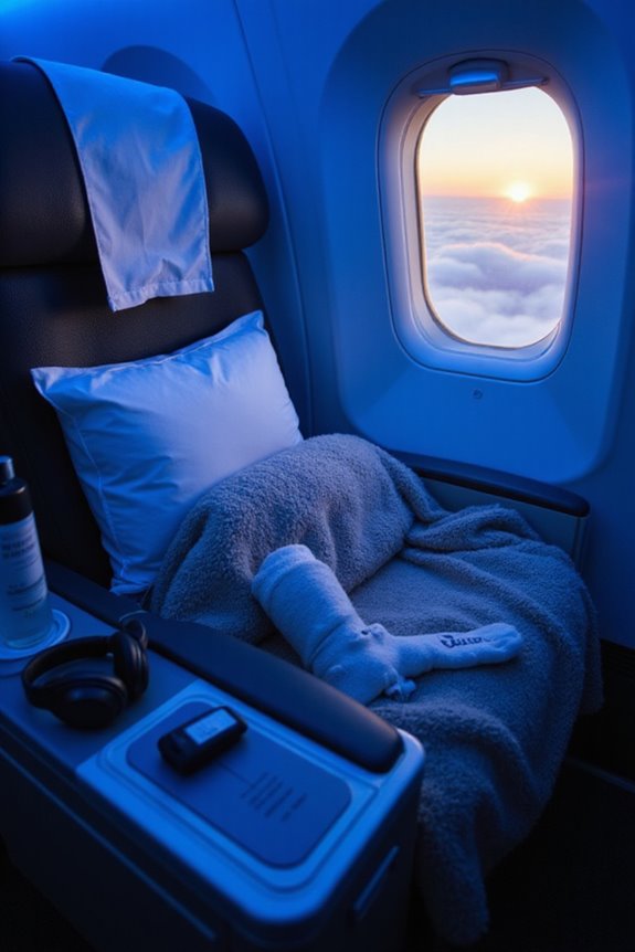 maximize comfort for sleep