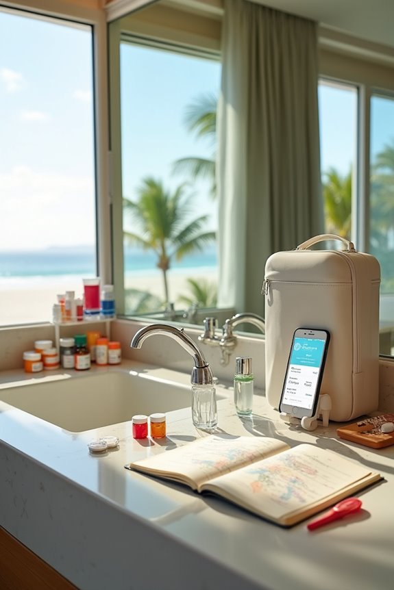 medication organization for travel