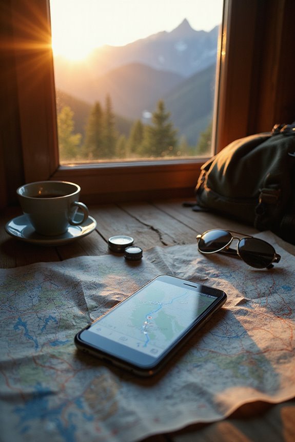 offline maps enhance travel