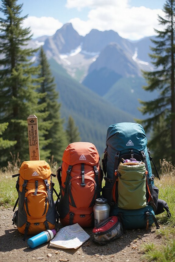pack size for trip duration