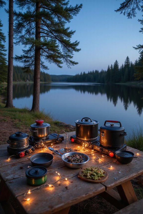portable camp stoves selection