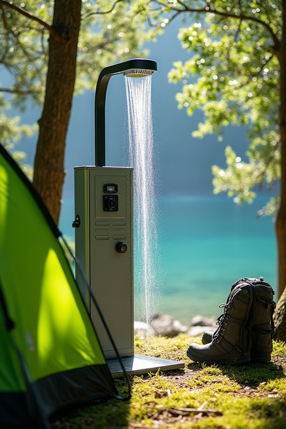 portable showers for camping