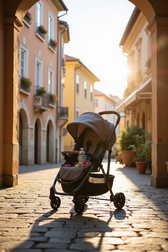 safe comfortable travel stroller