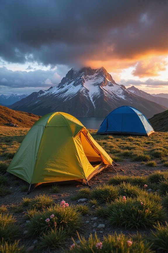 selecting tent for weather