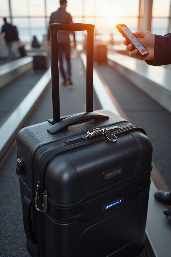smart luggage enhances security