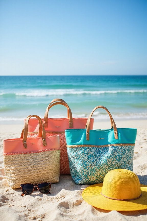 stylish and functional beach bags