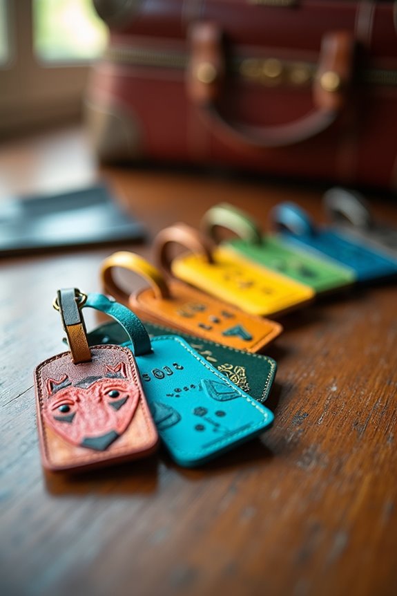 stylish luggage tags for travel