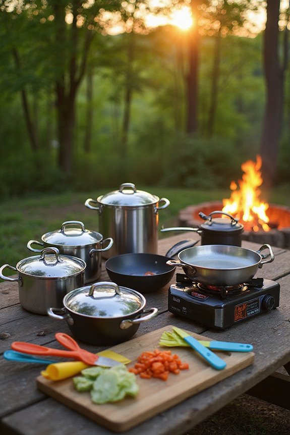 top camping cookware sets