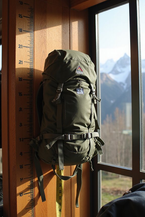 torso length backpack fitting