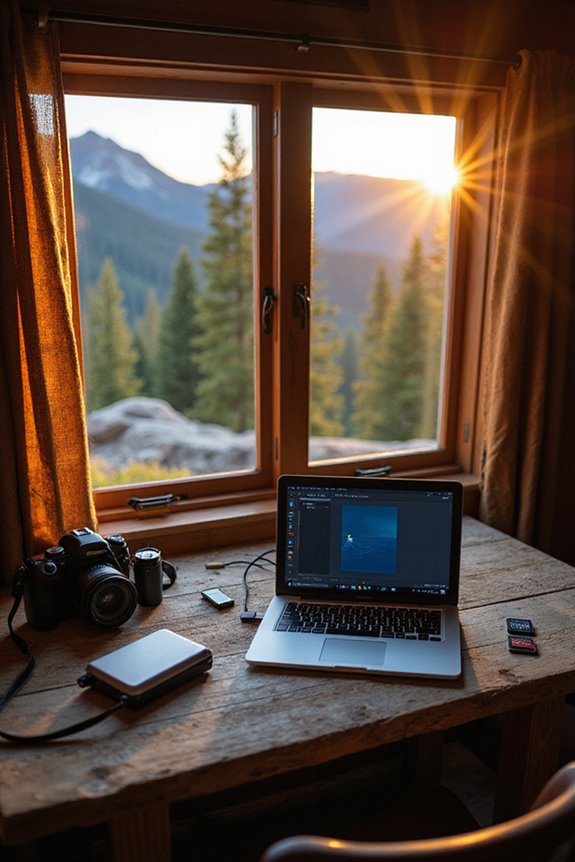 travel photo backup tips