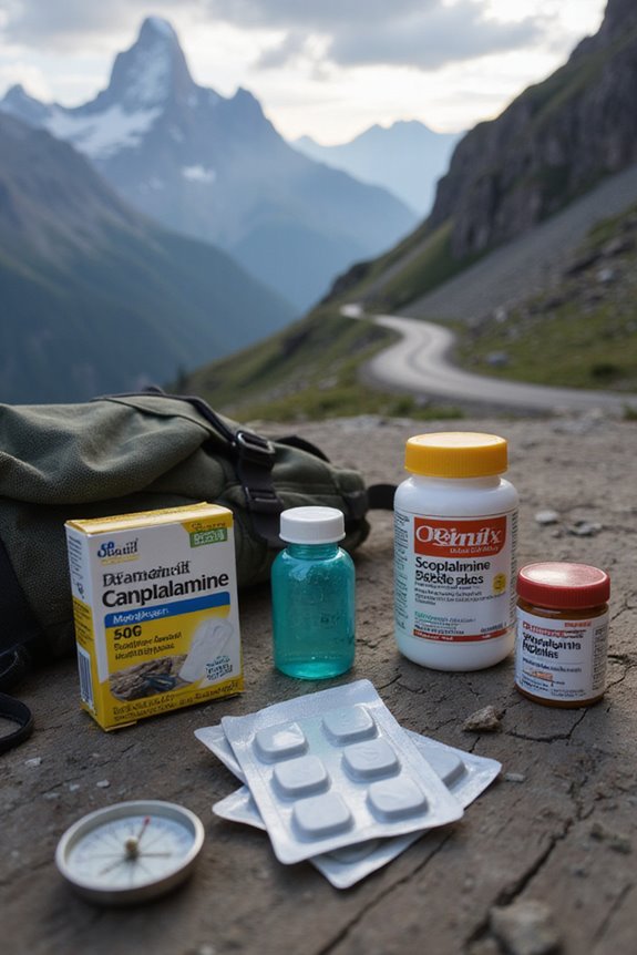 traveling with sickness medications