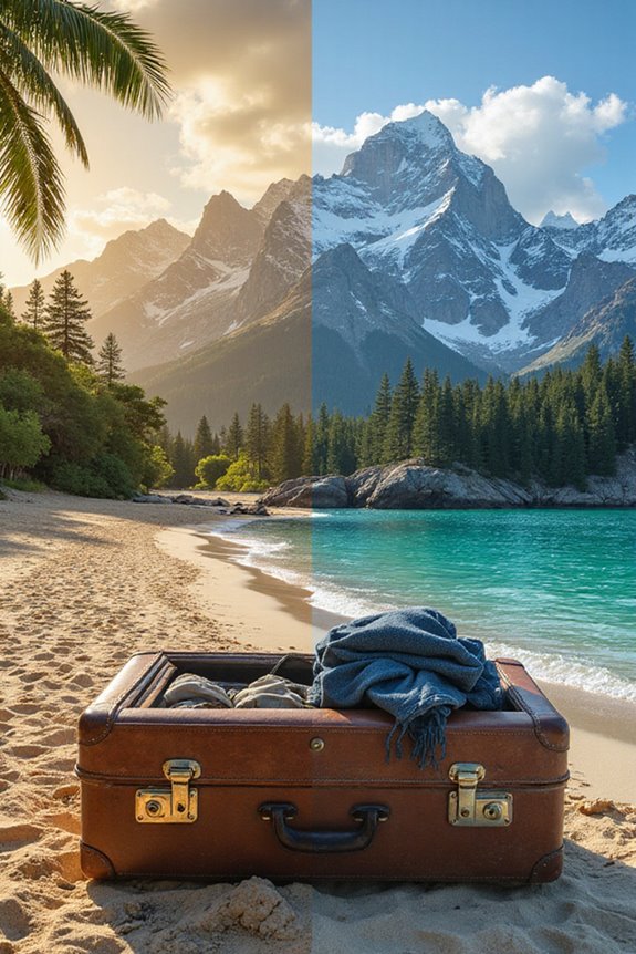 versatile packing for climates