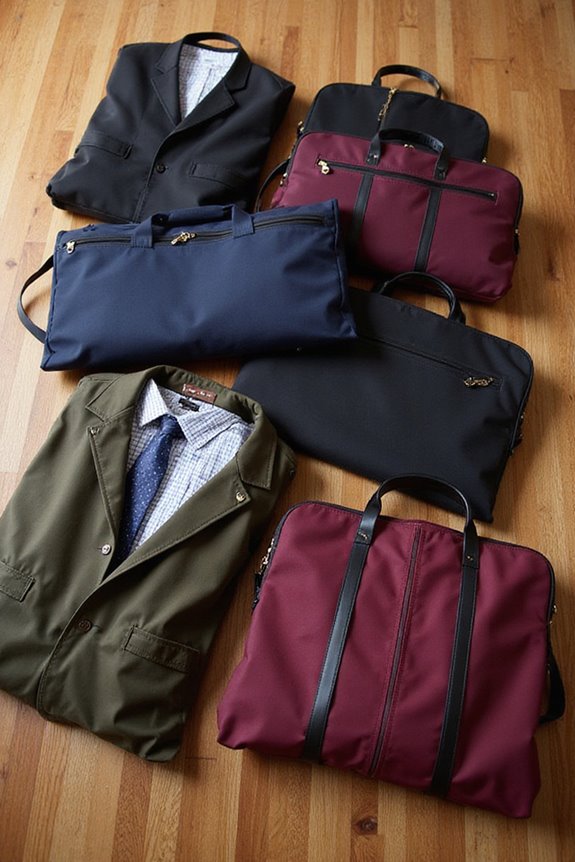 wrinkle free travel garment bags